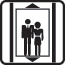 Hotel Marconi Roma simboli conv/ascensore.gif